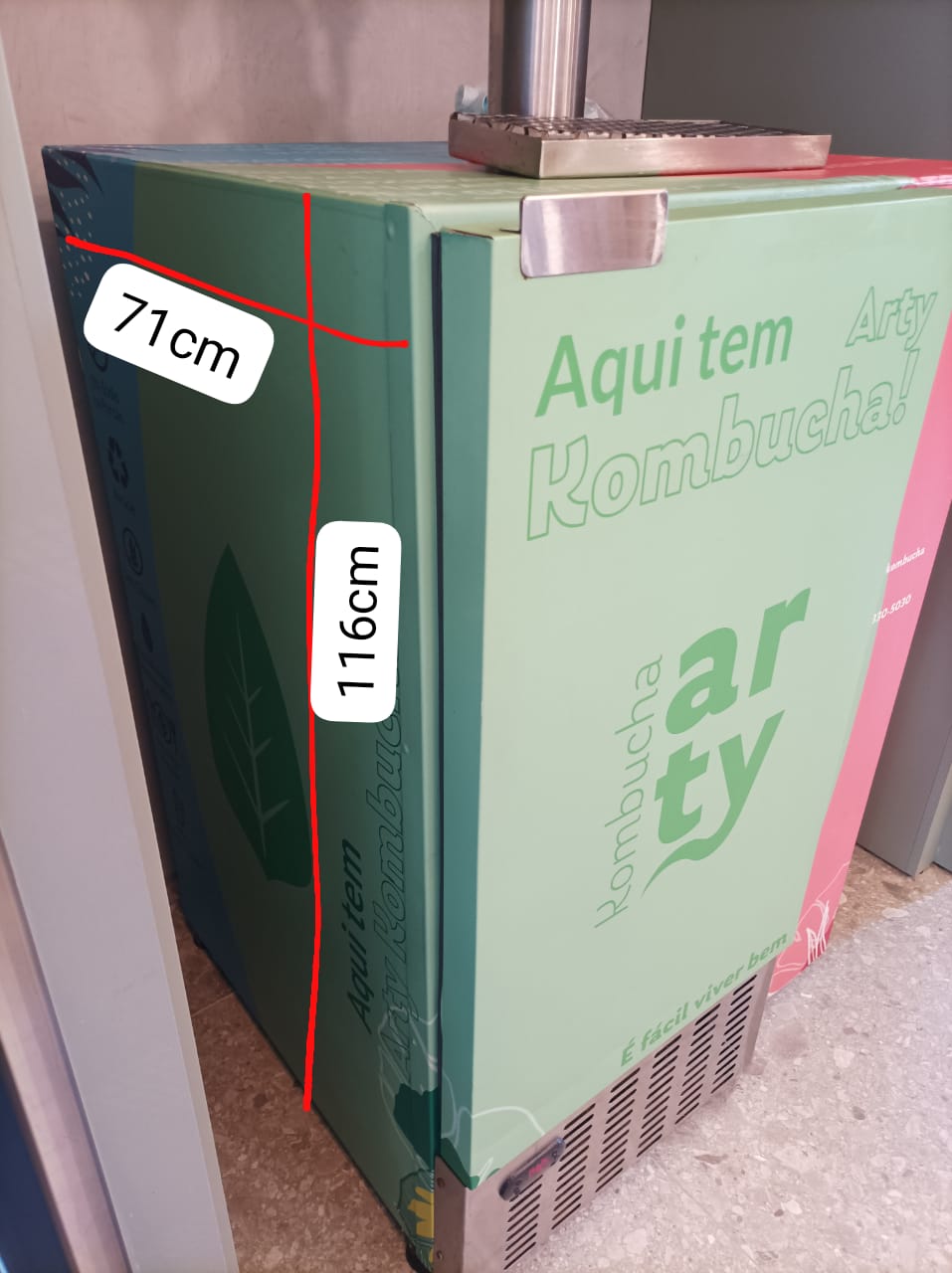 Estação refrigerada 3 vias para chope, cerveja ou kombucha — completa — foto 3 de 5